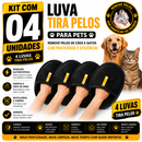 Luva Removedora de Pelos para Cães e Gatos