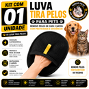 Luva Removedora de Pelos para Cães e Gatos
