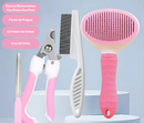 Kit de Cuidados e Higiene Pet 4 Peças
