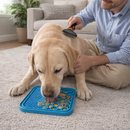 Tapete Comedouro 1 Ou 2 Unidades Cães Gatos Pet Interativo Ventosa Antiestresse Lamber Ração Úmida Pastosa