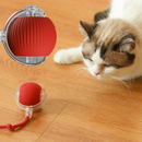 Bola Brinquedos De Rolamento Automático Cauda Do Falso Recarregável Bola Inteligente Gato Interativo