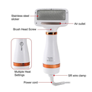 Escova Pet Secadora Elétrica para Secar e Remover Pelos de Gato e Cachorro Envio Rápido 110V